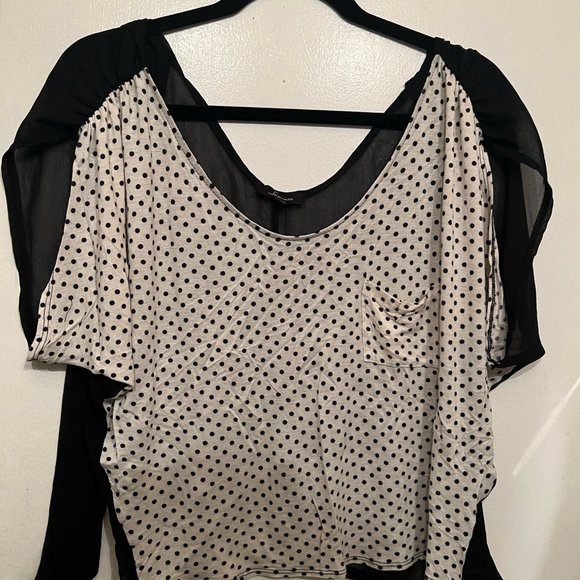 Women's Polka Dot Top - Picture 4 of 4